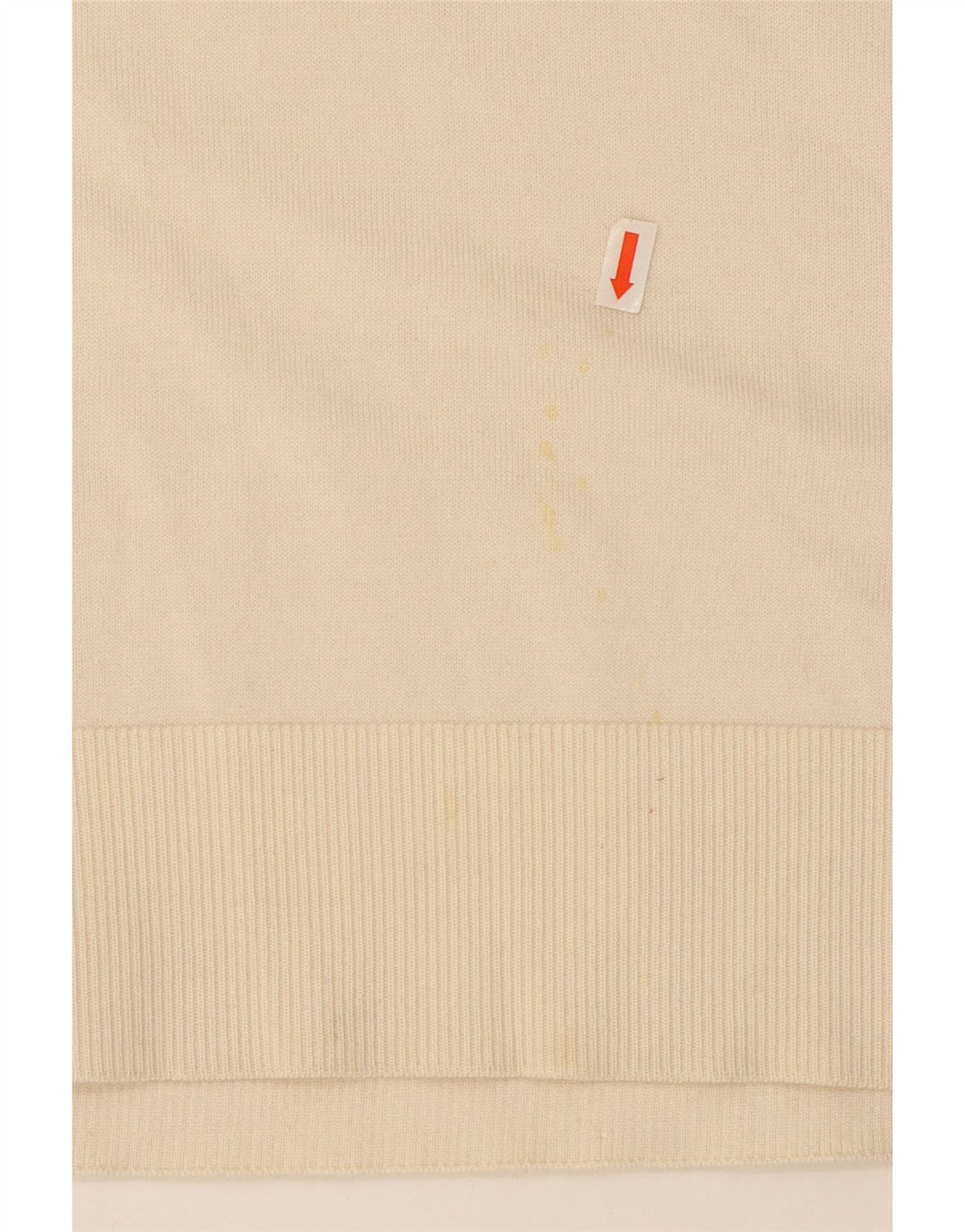 Marks & Spencer Damen-Pullover mit Polokragen, Gr. 12, Mittel, gebrochenes Weiß