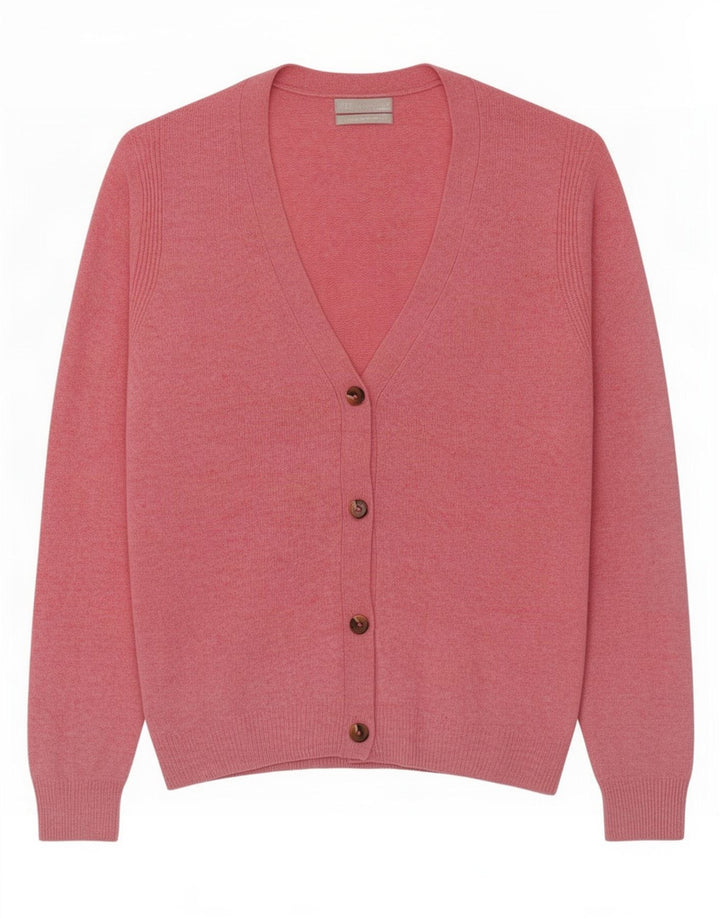 Marks & Spencer Damen-Cardigan-Pullover UK 16 Große rosa Wolle