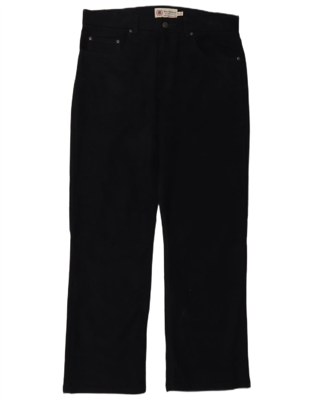 Marks & Spencer Herren Blue Harbor Freizeithose W32 L29 Marineblau