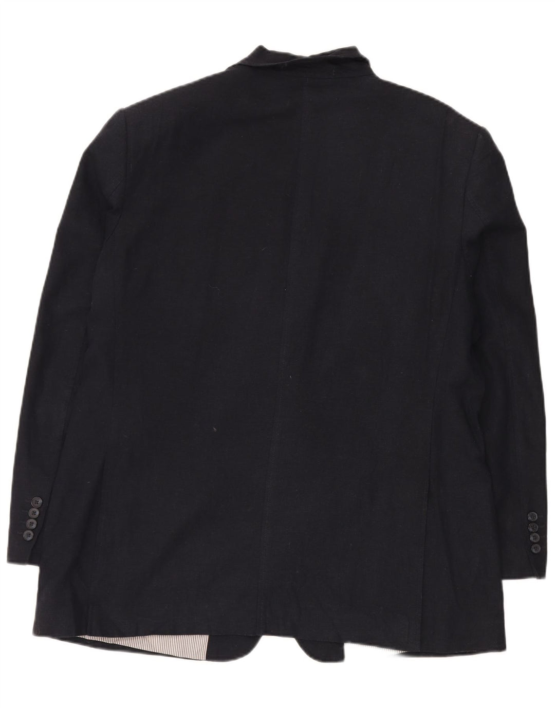 Marks & Spencer Herren-Blazer mit 2 Knöpfen, UK 44, XL, Marineblau, Leinen