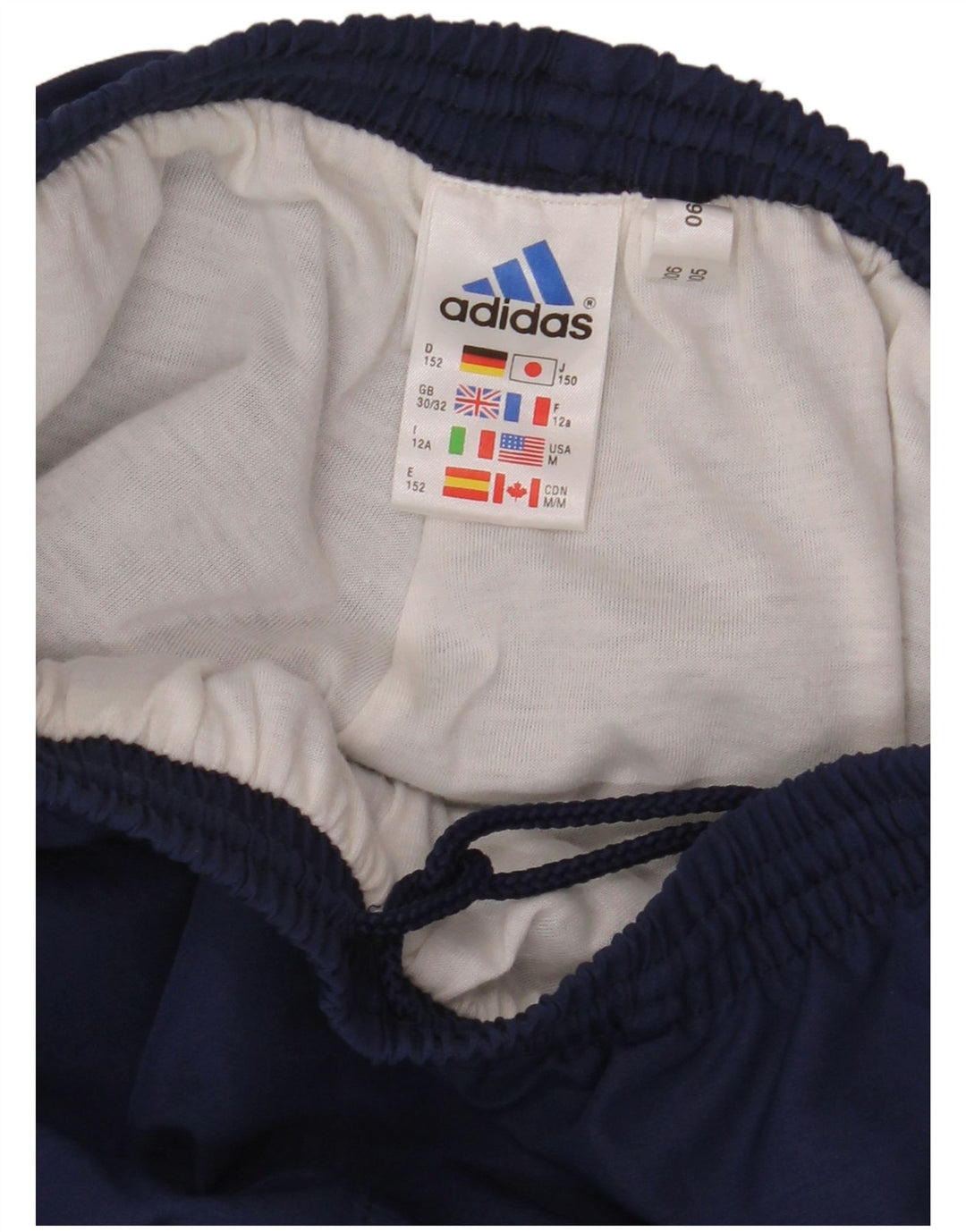 Adidas Trainingshose für Jungen, 11–12 Jahre, Marineblau, Polyester