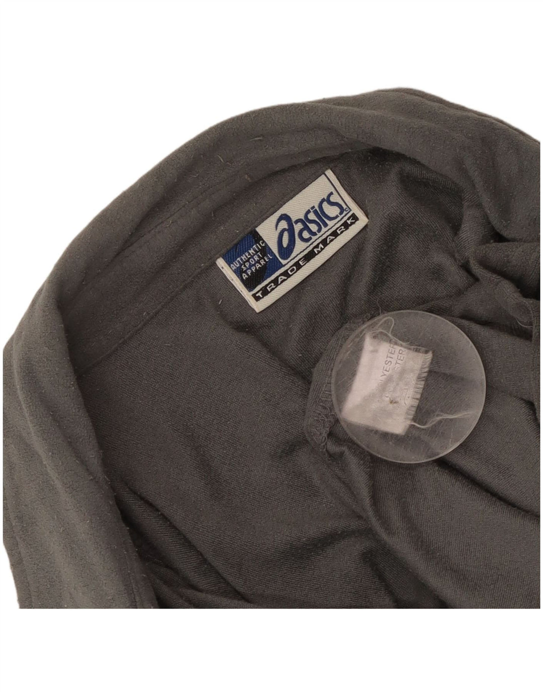 Asics Herren-Fleece-Shirt, großes graues Polyester