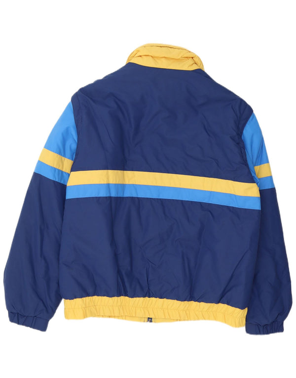 Stratos Herren Bomberjacke, wattiert, UK 42, XL, Marineblau, Colourblock-Polyamid