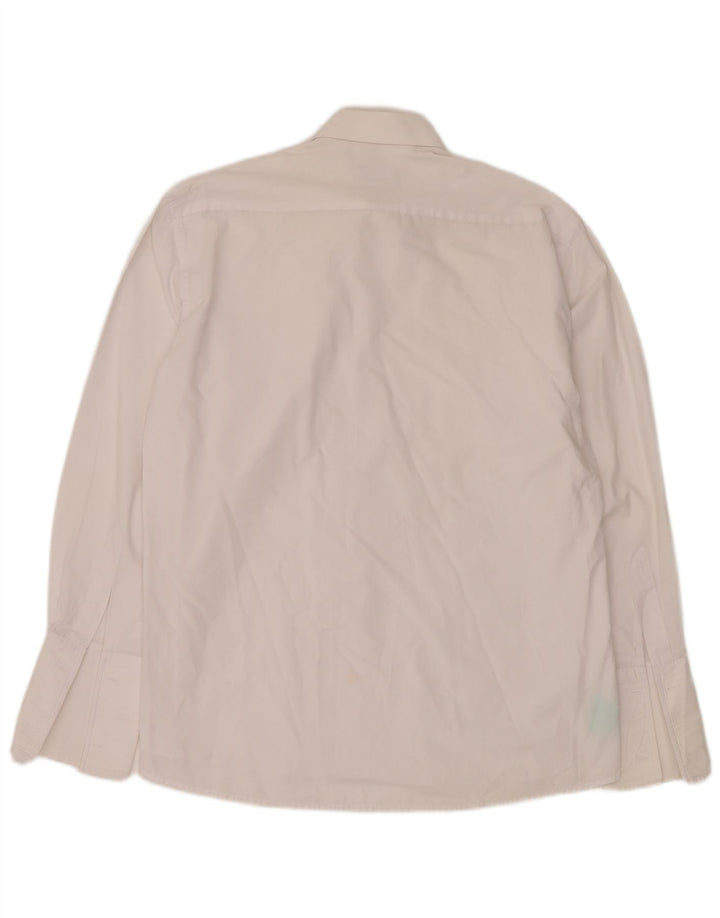 Pierre Cardin formelles Herrenhemd, Größe 46 41, große weiße Baumwolle