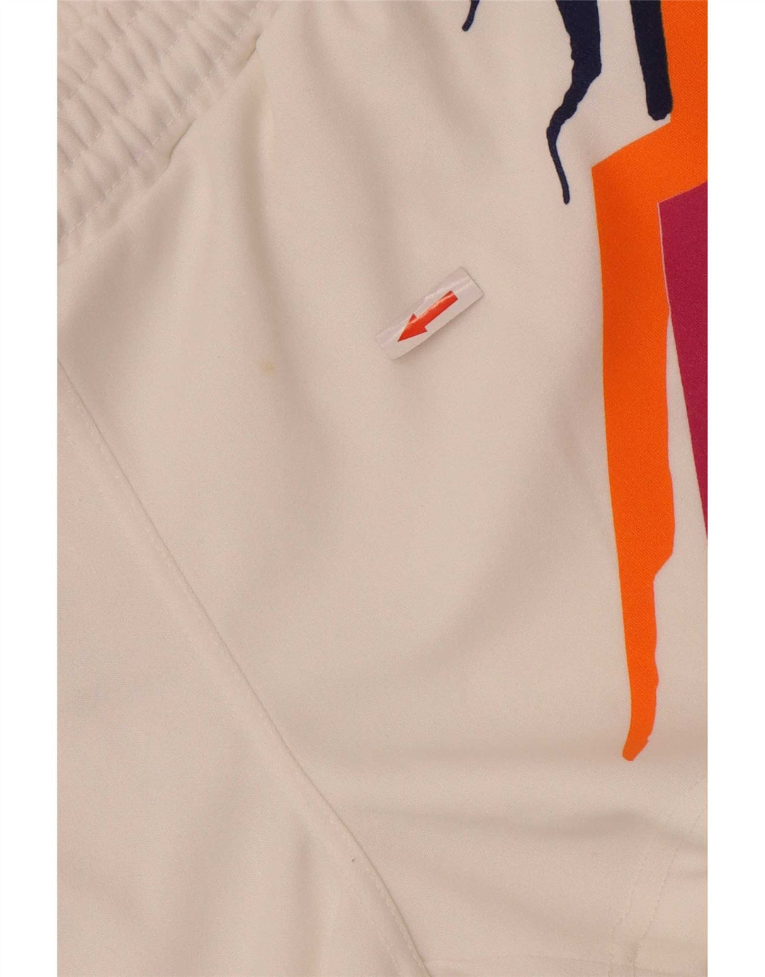 Lotto Damen Sportshorts UK 12 Mittelweiß Geometrisch