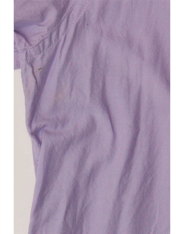 Tommy Hilfiger Herren-Hemd mit klassischer Passform, mittelviolette Baumwolle