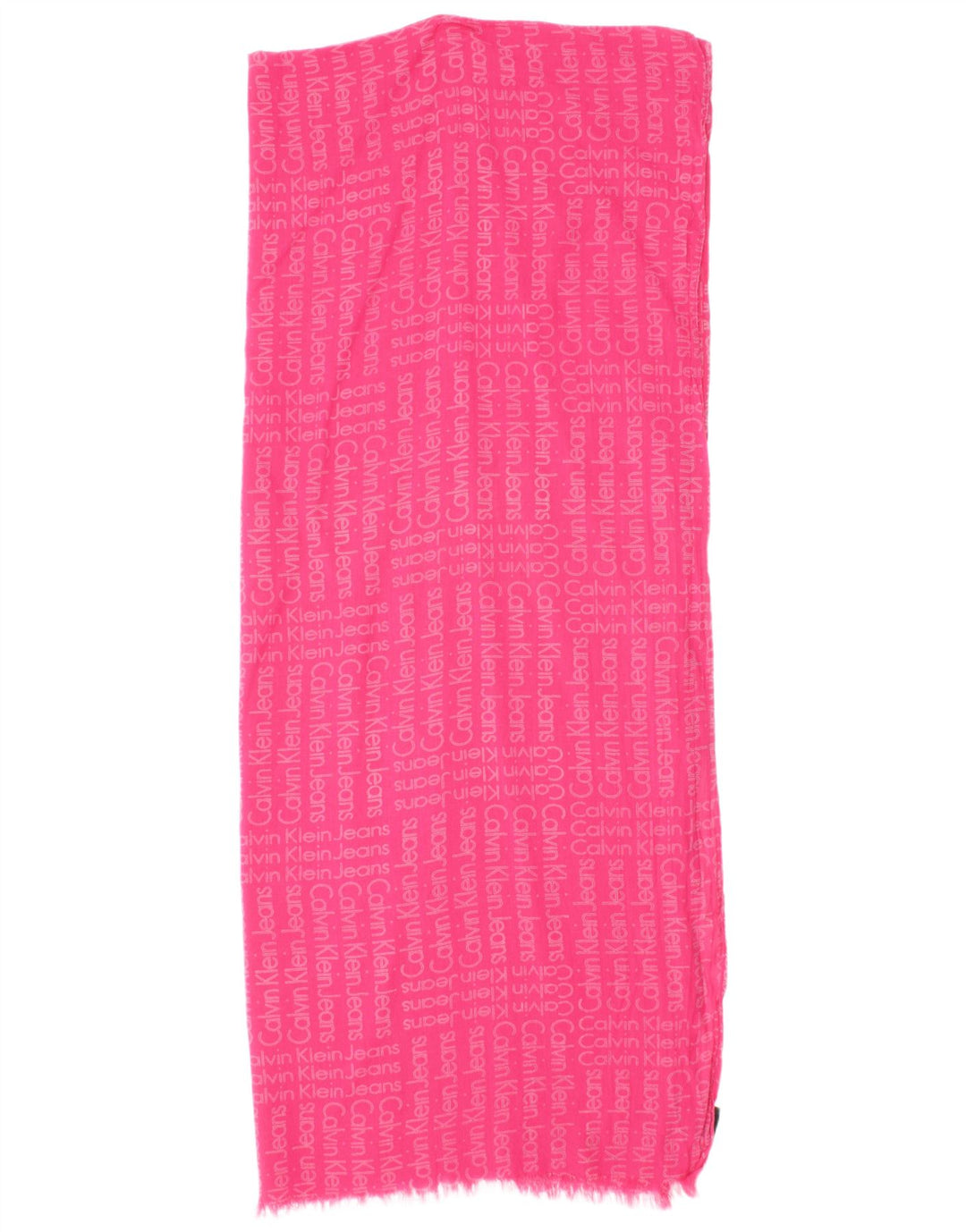 Calvin Klein Jeans Grafik-Rechteckschal für Damen, Einheitsgröße, Rosa