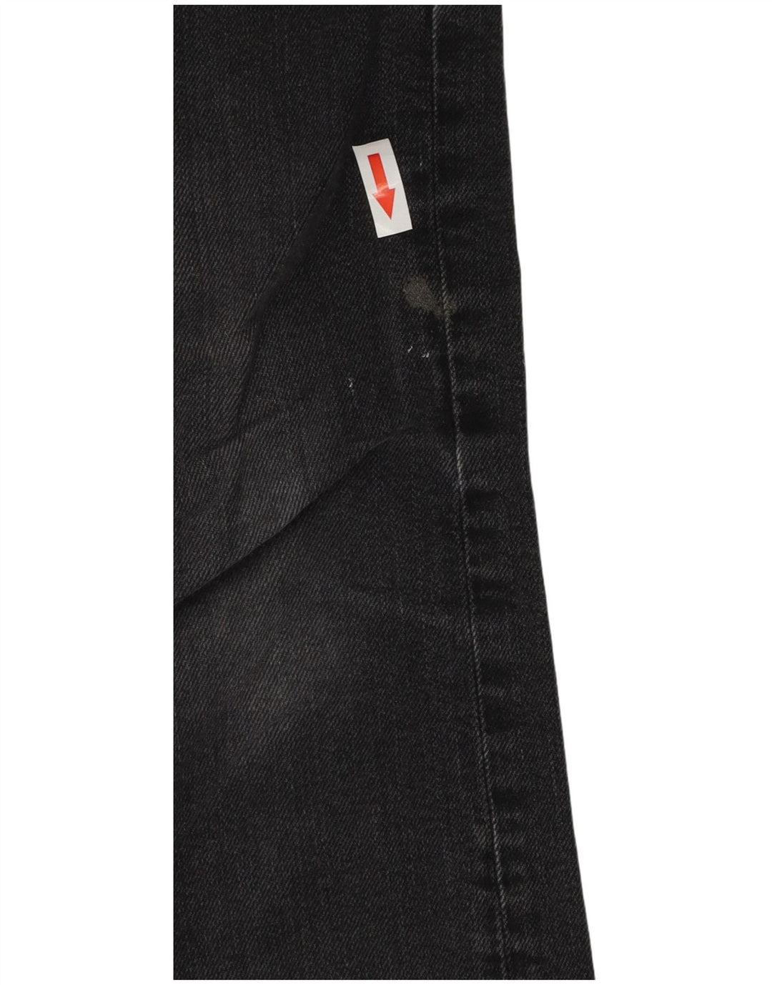 Diesel Herren Carrot Slim Jeans W32 L32 Graue Baumwolle
