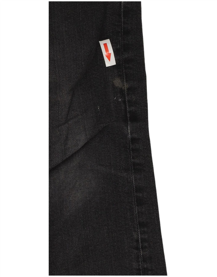 Diesel Herren Carrot Slim Jeans W32 L32 Graue Baumwolle
