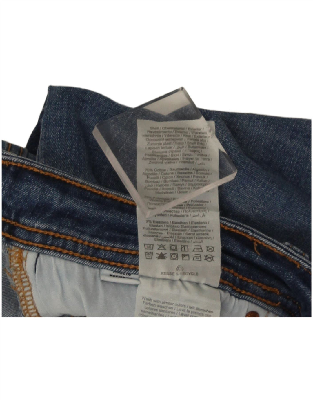 Jack & Jones Herren GLENN Slim Jeans W31 L32 Blaue Baumwolle