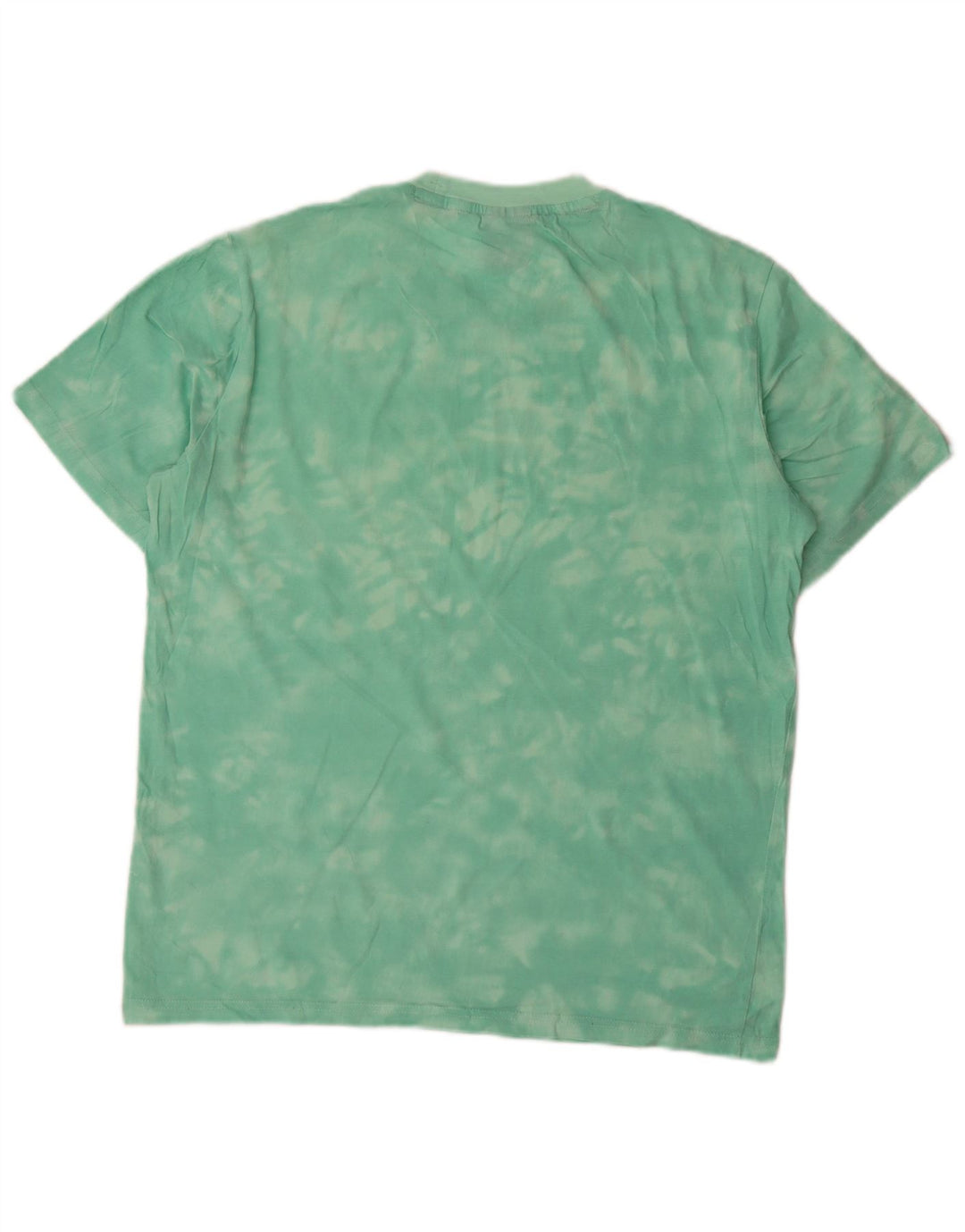 Champion Herren-T-Shirt mit Grafik, Größe S, Grün, Batikfärbung