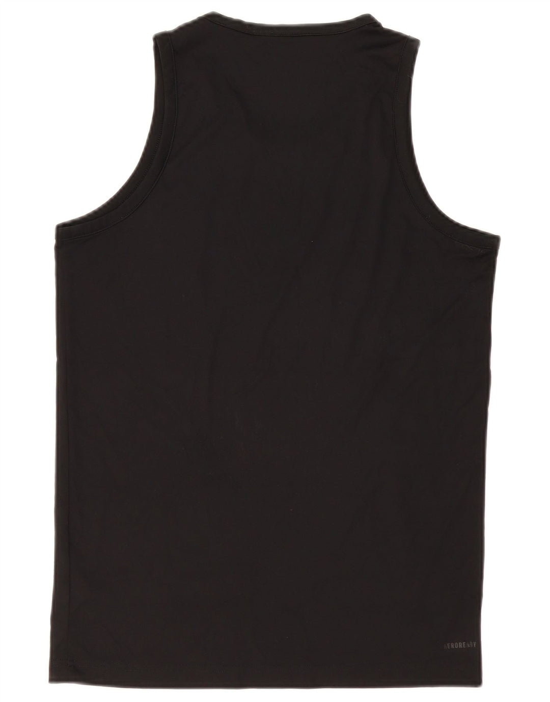 Adidas Herren Graphic Vest Top Mittelschwarzes Polyester
