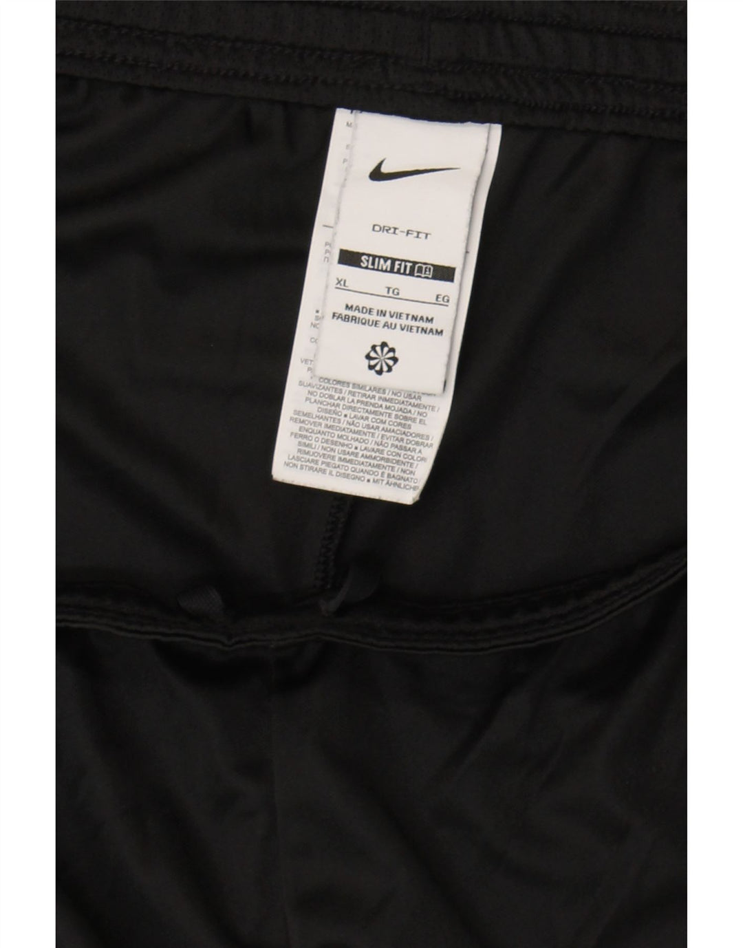 Nike Herren Dri Fit Slim Sport Shorts XL Schwarz Colourblock Polyester