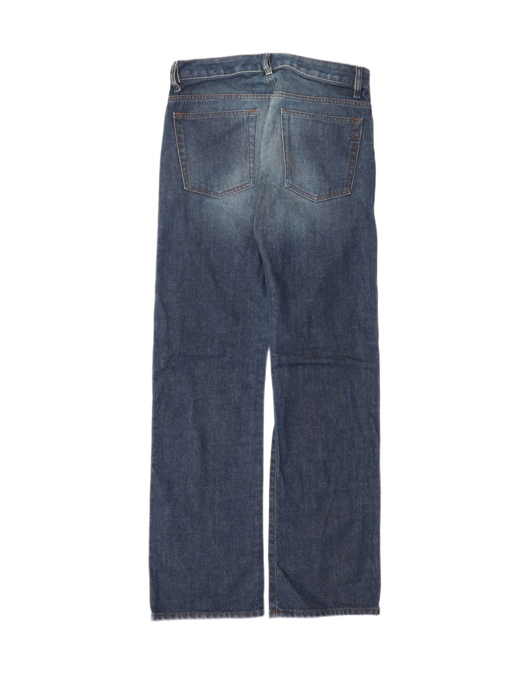 Diesel Herren Straight Jeans W30 L32 Blaue Baumwolle
