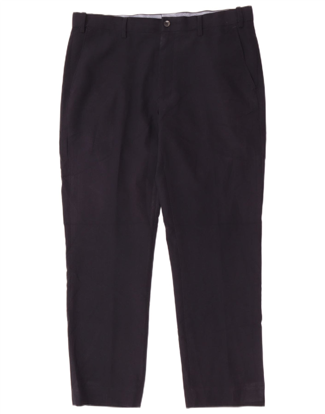 Marks & Spencer Herren-Chinohose, normal, W34, L29, Marineblau, Polyester