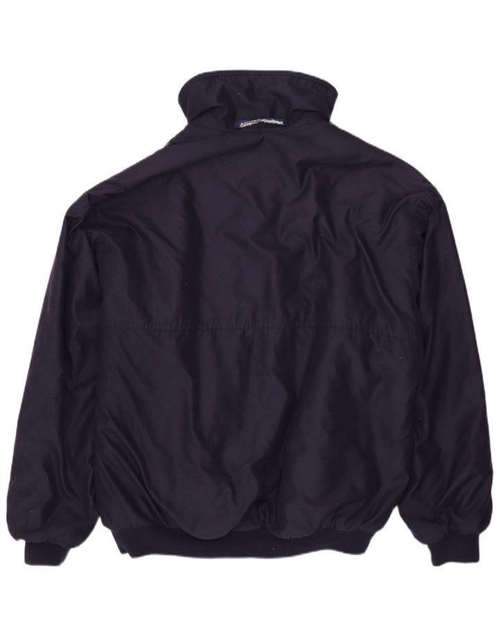 MUSTO Herren Polartec Bomberjacke UK 40 Large Marineblau Polyester