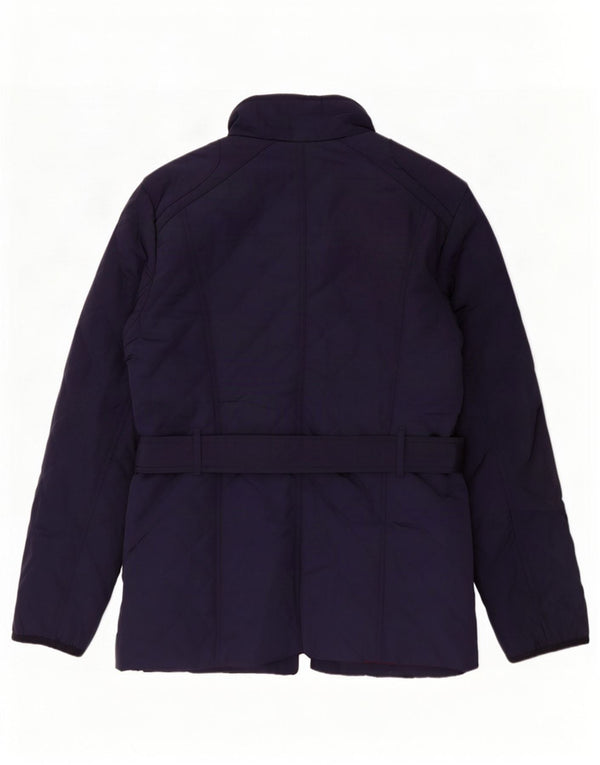 Gap Womens Quilted Utility Jacke UK 18 XL Marineblau Polyester