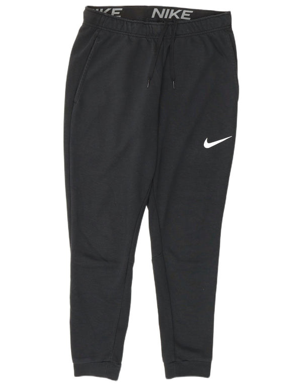 NIKE Mens Dri Fit Standard Fit Tracksuit Trousers Joggers Medium  Black