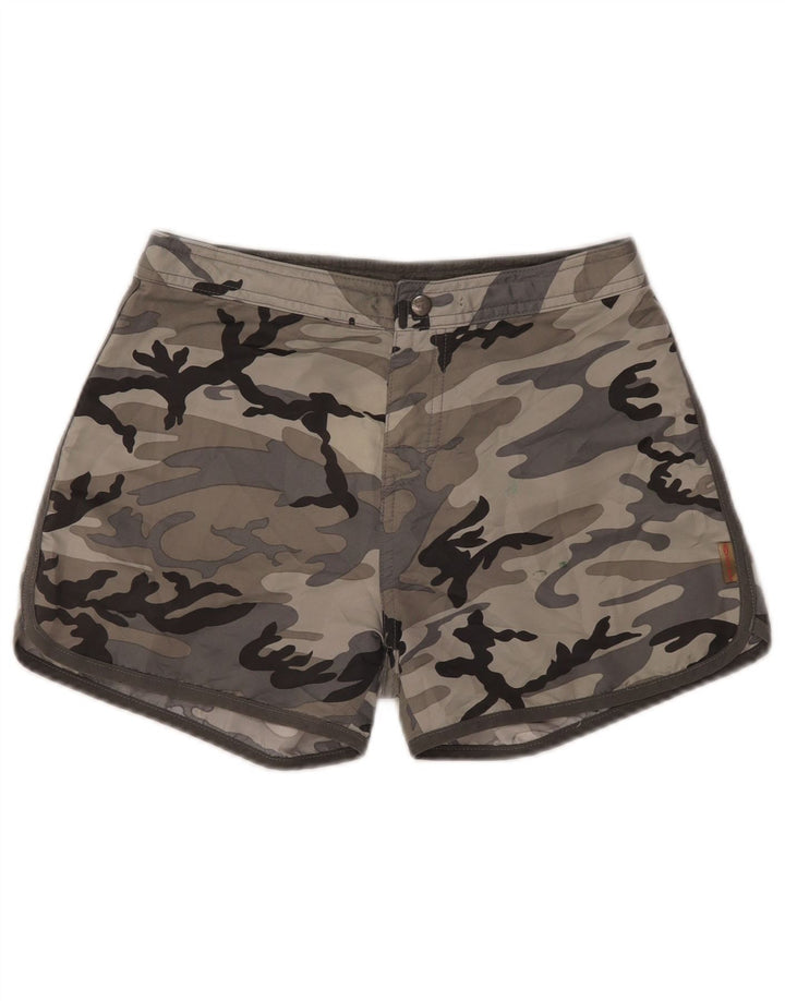 VANS Damen Freizeitshorts W27 Small Grau Camouflage
