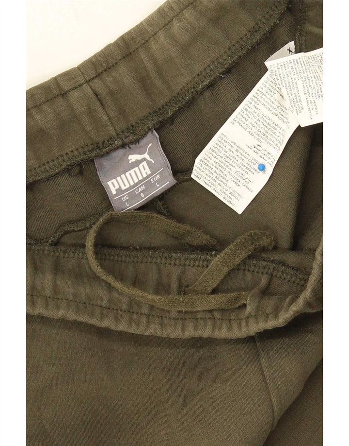 Puma Herren-Trainingshose, groß, Khaki, Baumwolle