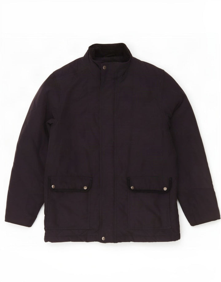 James Pringle Herren Wattierte Jacke UK 38 Mittel Marineblau Polyester