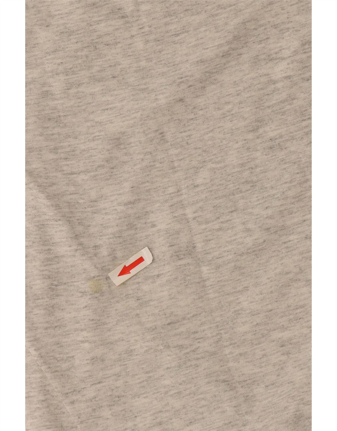 Asics Herren Grafik-T-Shirt-Oberteil, groß, grau gefleckt