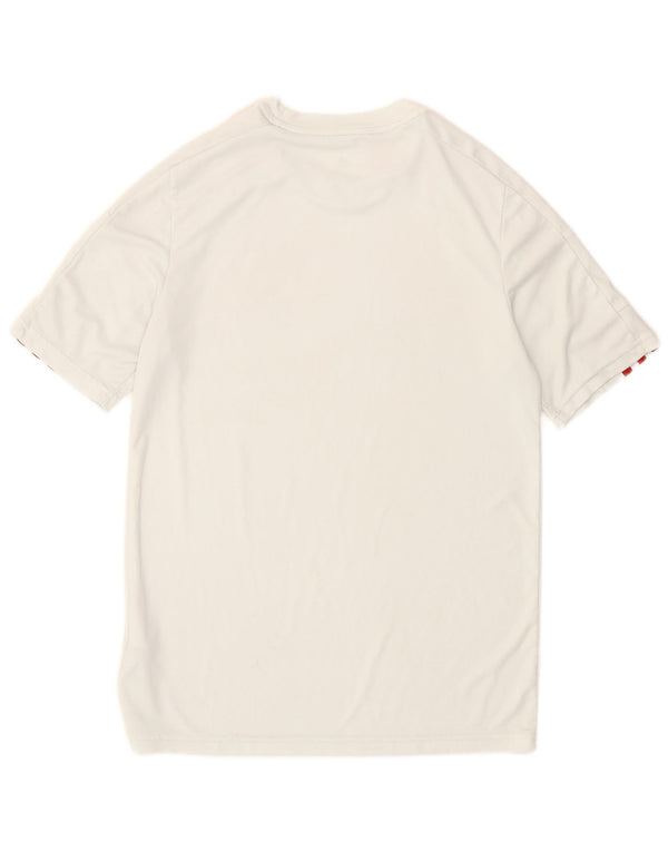 Adidas Jungen Aeroready Graphic T-Shirt Top 13–14 Jahre, weißes Polyester