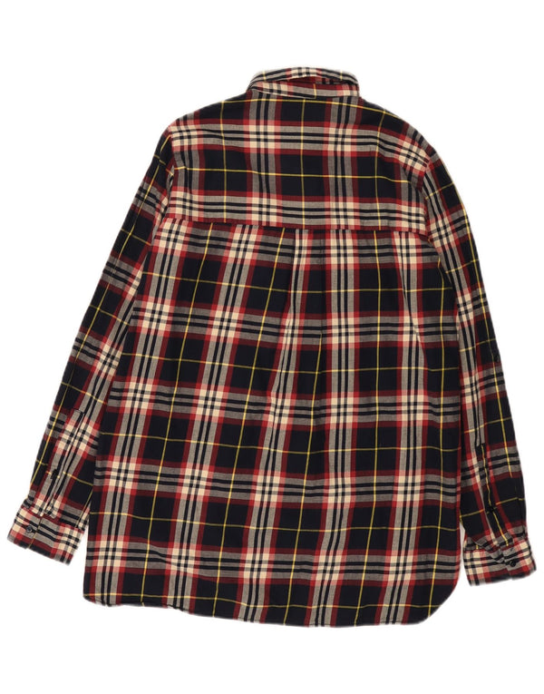 Zara Damen Trafaluc Regular Fit Flanellhemd Mittelmehrfarbig kariert