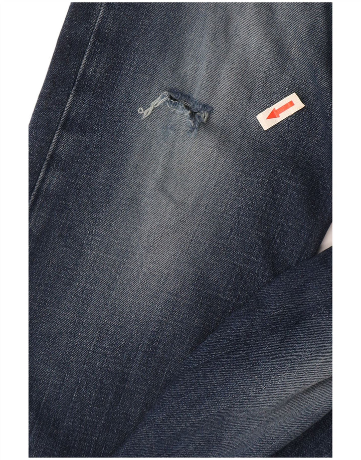 Levi's Herren Distressed Skinny Jeans W32 L34 Blau