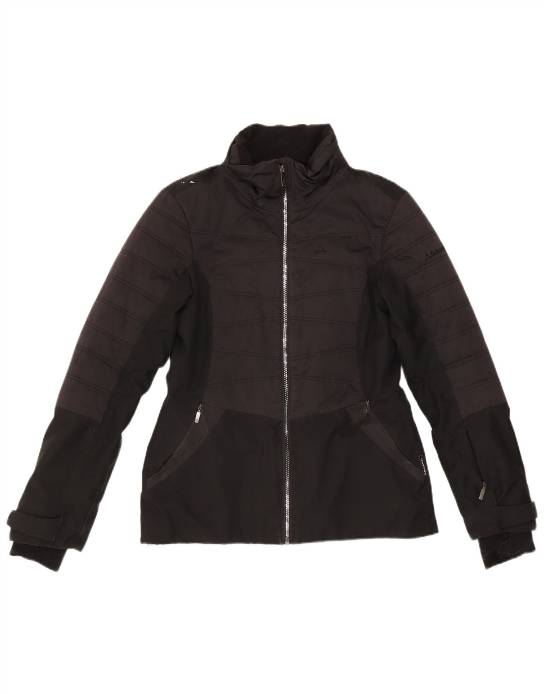 Schöffel Damen Wattierte Jacke UK 10 Small Schwarz Polyester
