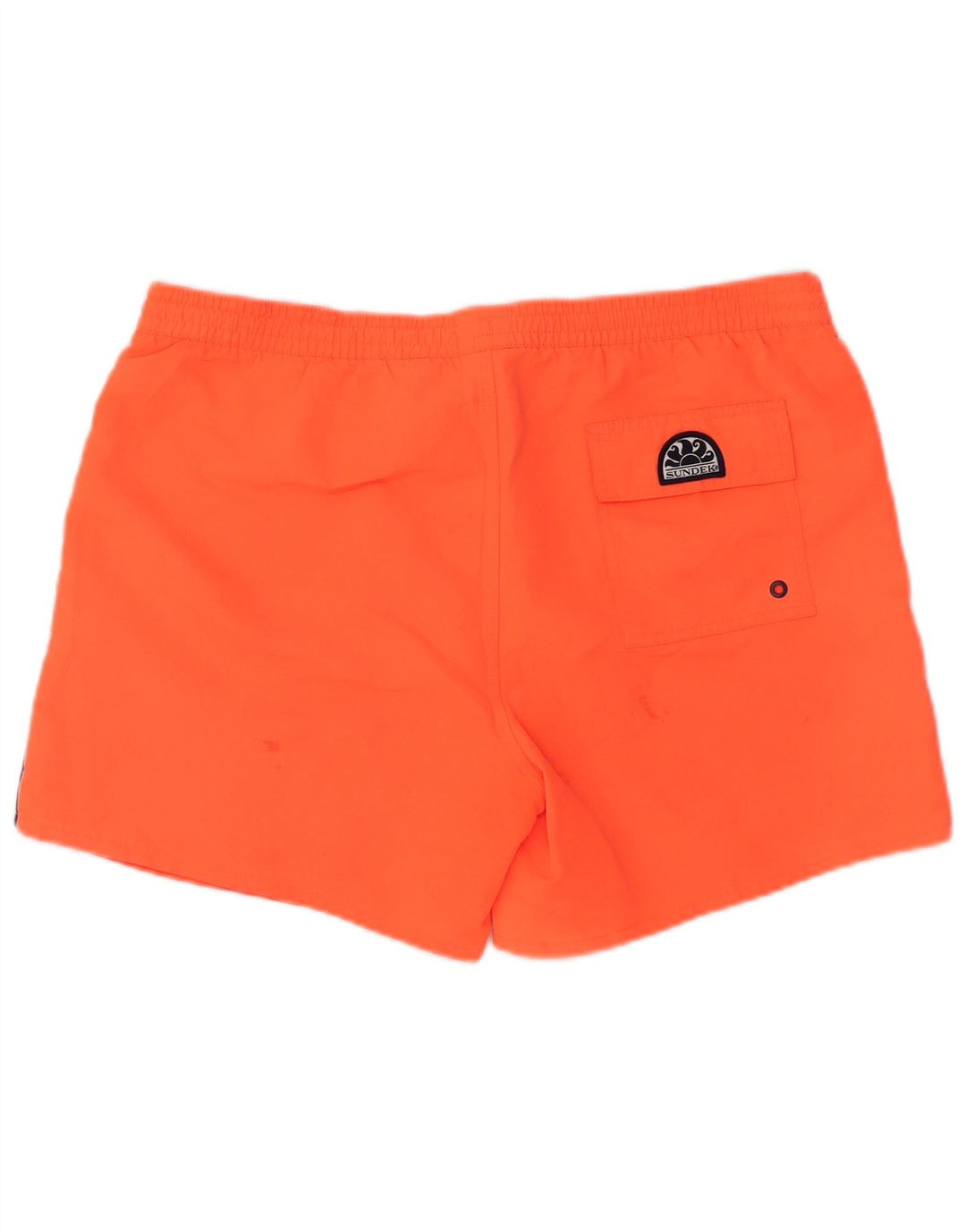 SUNDEK Herren-Badeshorts mit Grafik, XL, Orange, Polyester