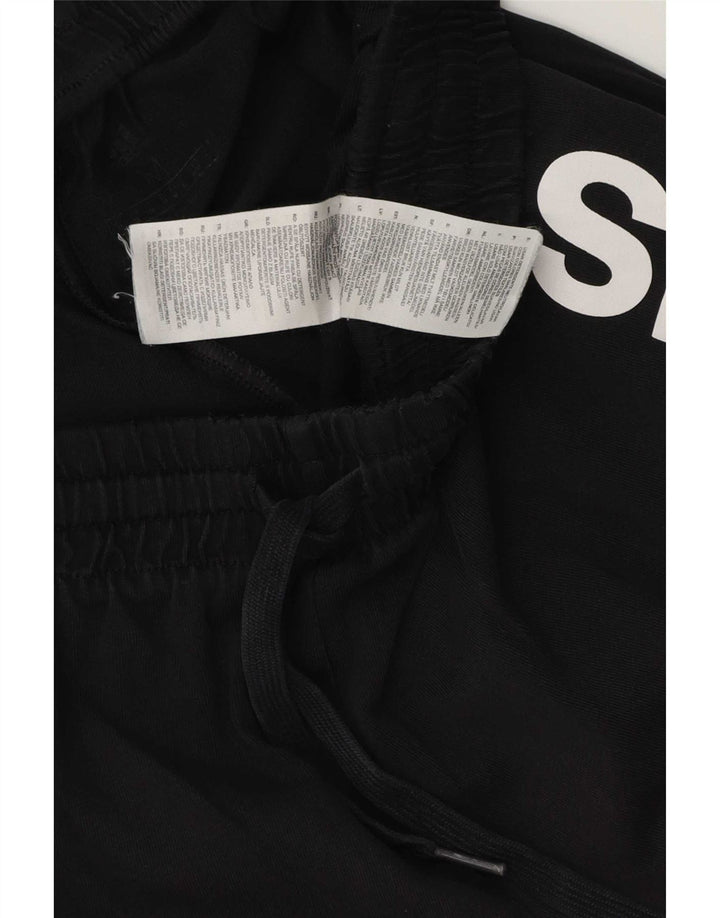 Adidas Herren Graphic Sport Shorts Mittelschwarze Baumwolle