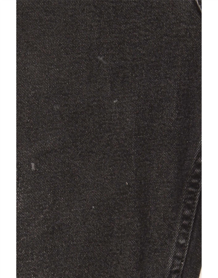 Wrangler Herren Straight Jeans W32 L34 Schwarze Baumwolle