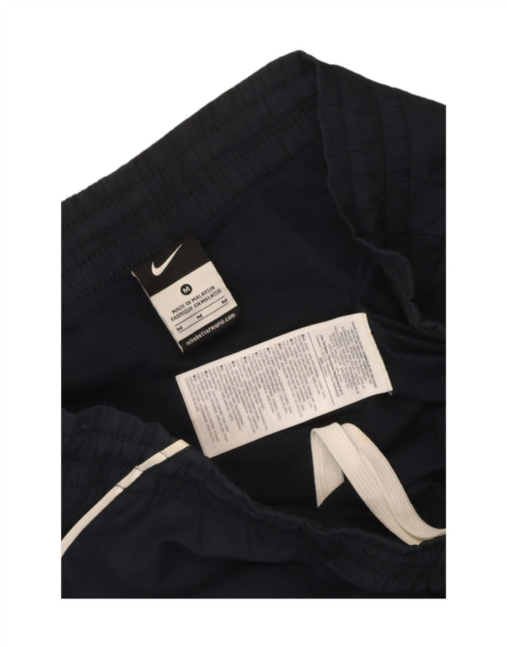 Nike Herren-Sportshorts mit Grafik, mittelgroß, marineblaues Polyester
