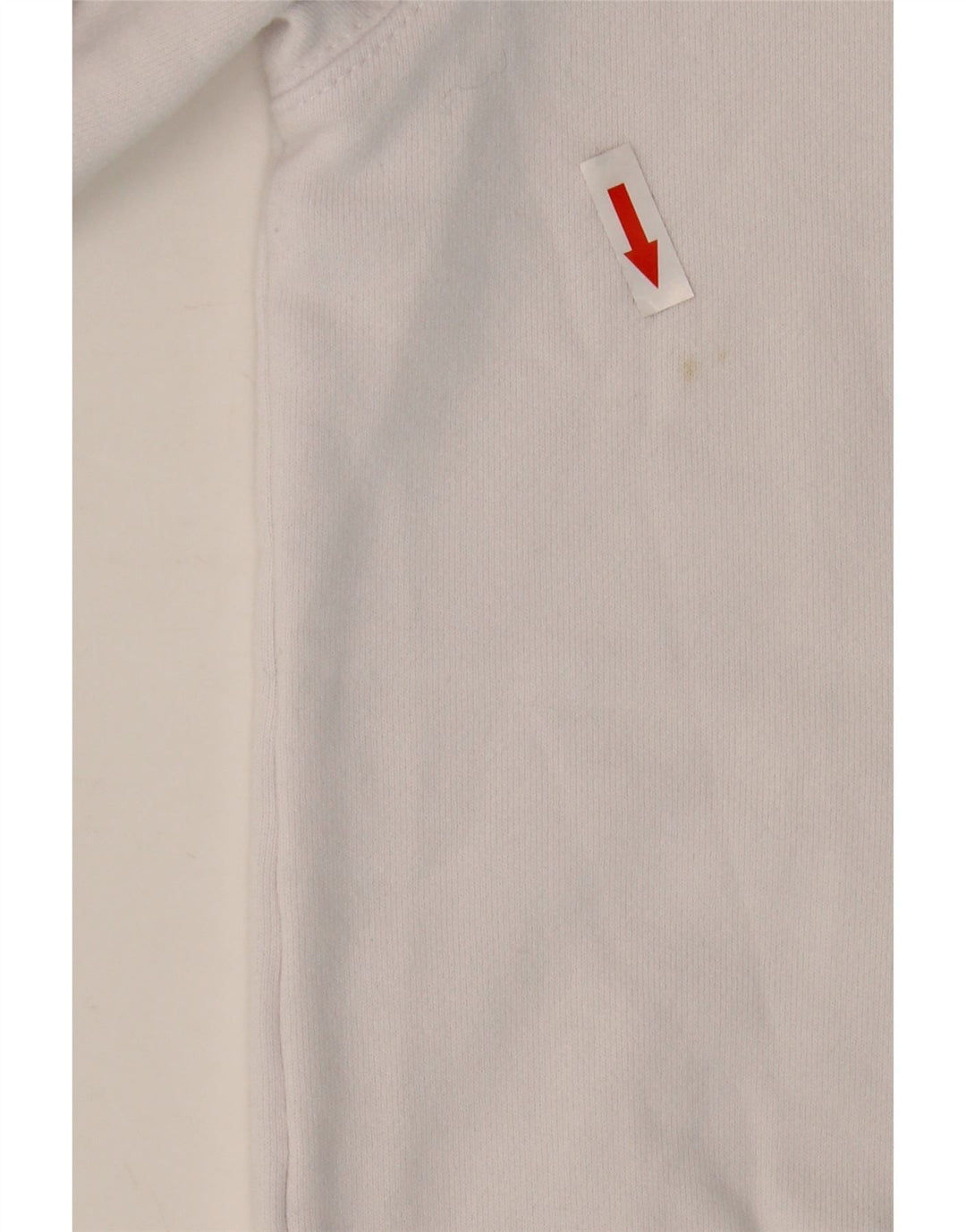 Lacoste Herren-Sweatshirt mit Grafik, Größe 3, klein, weiße Baumwolle