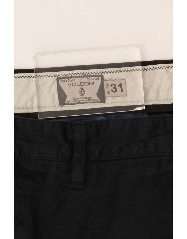 Volcom Herren Chinoshorts W31 Medium Schwarz
