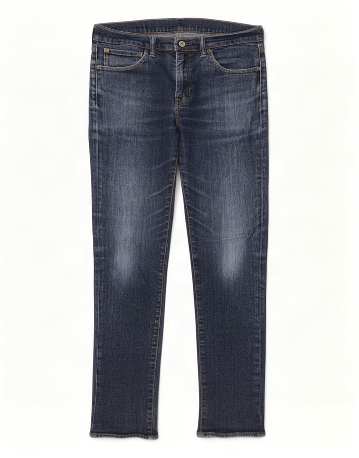 Levi's Herren 511 Slim Jeans W34 L32 Blaue Baumwolle