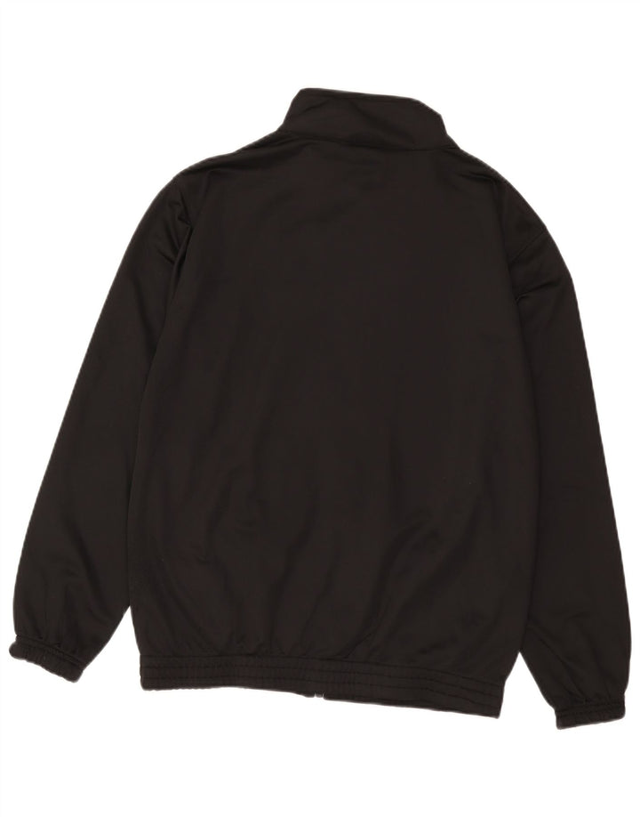 Lotto Herren-Trainingsanzug-Top-Jacke, Mittelschwarzes Polyester