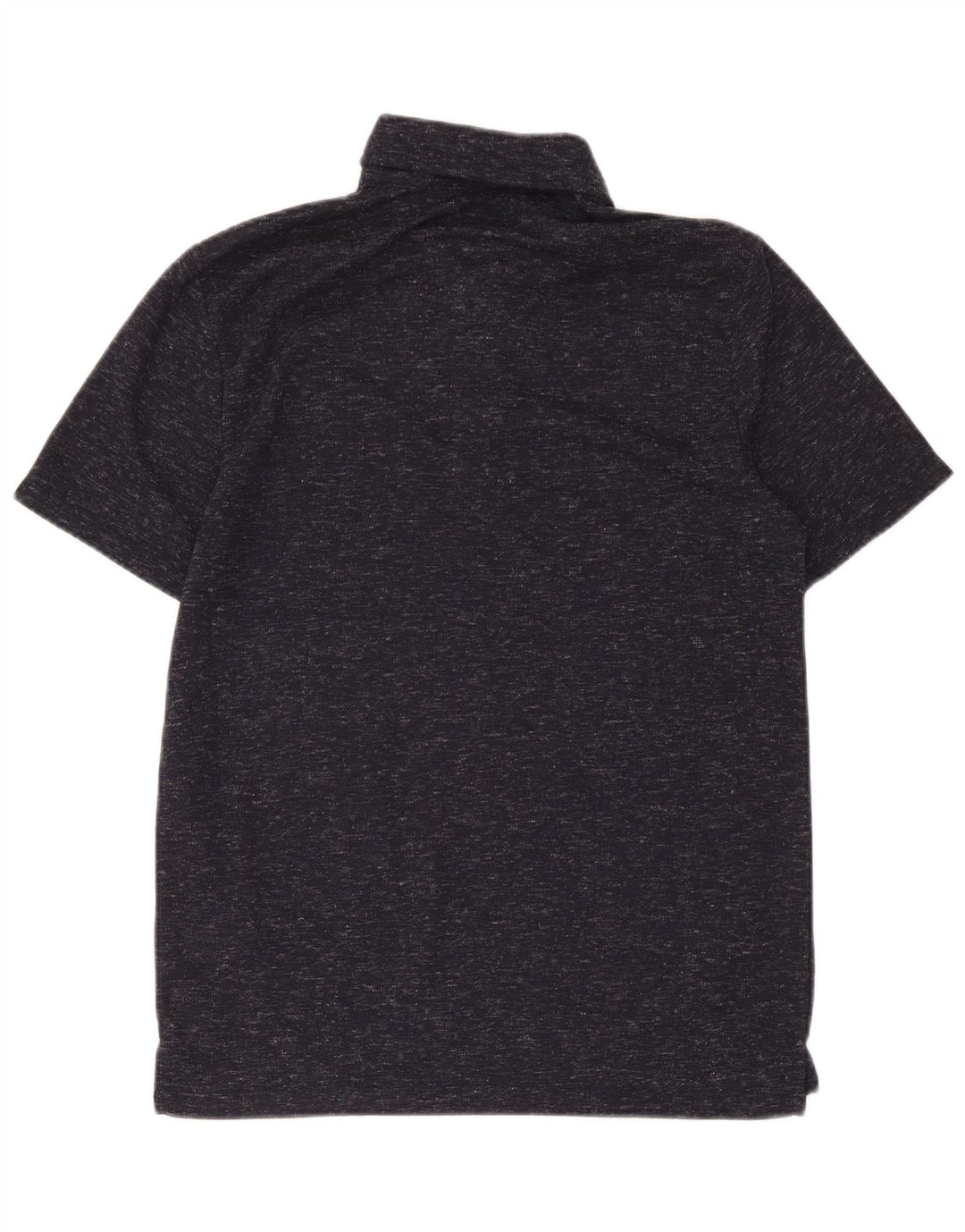 Reiss Herren-Poloshirt, mittelgroß, marineblau geflecktes Polyester