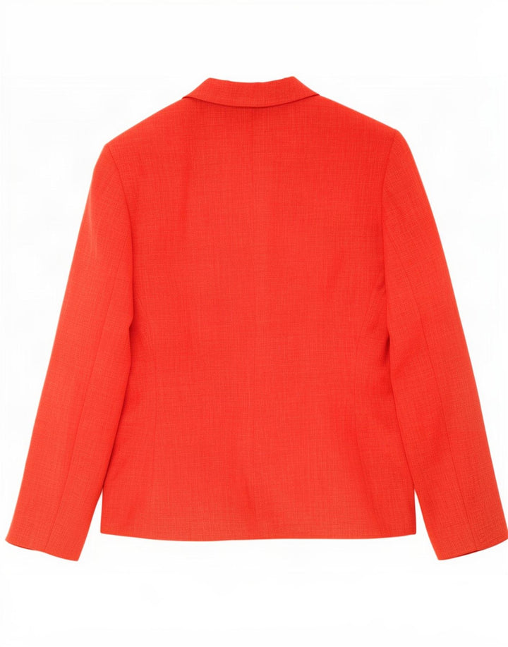 Endora Damen-Blazerjacke mit 6 Knöpfen, UK 10, Größe S, Rot, Polyester