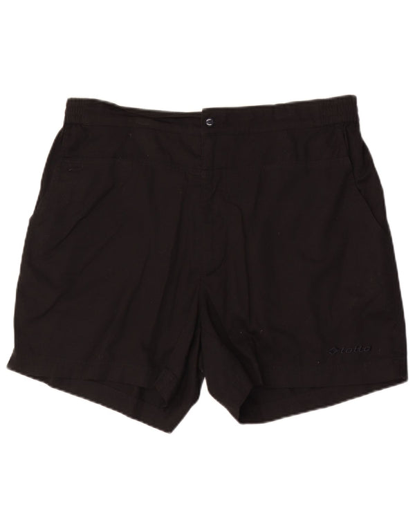 Lotto Herren-Chinoshorts, UK 42/44, XL, W34, schwarze Baumwolle