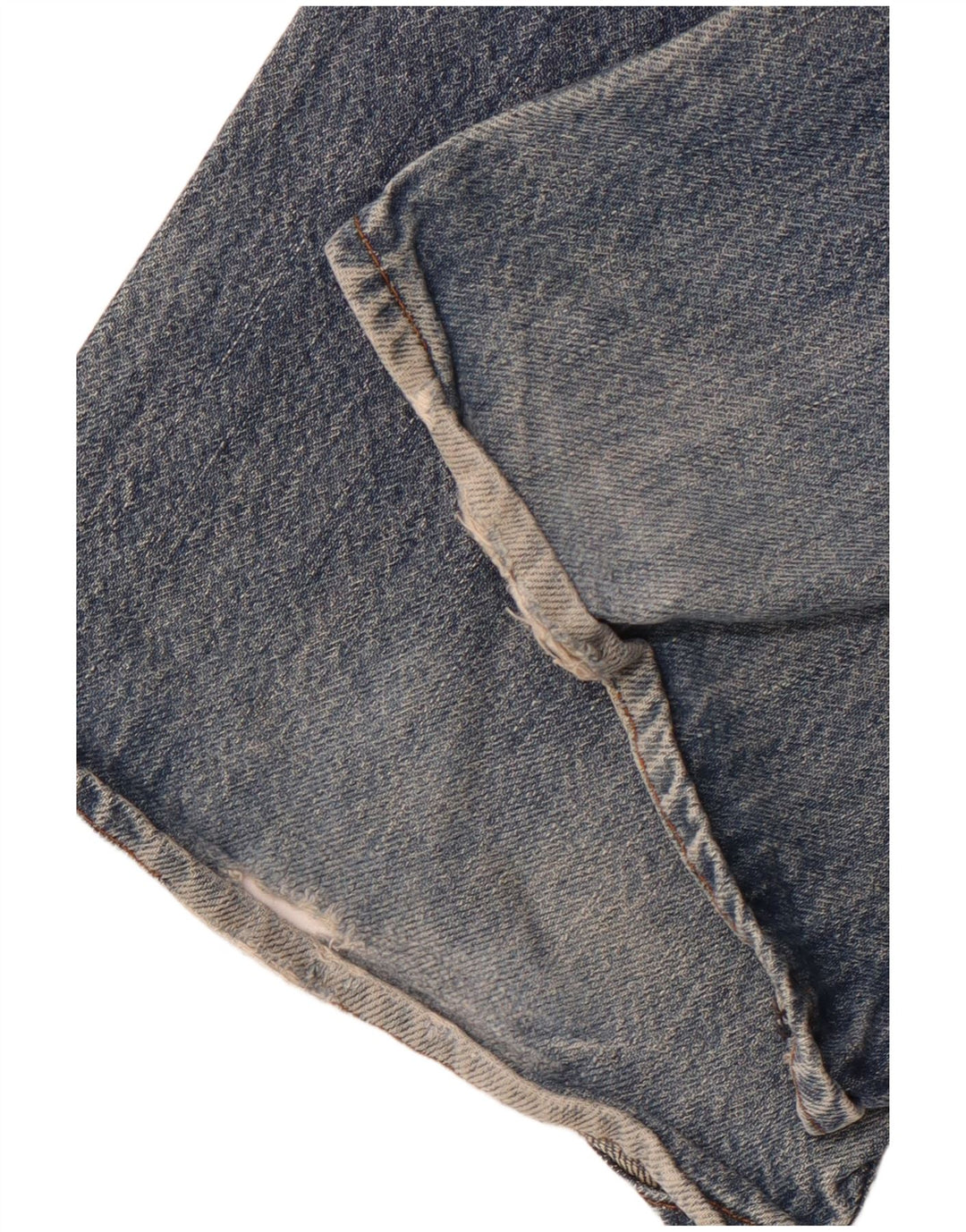 DIESEL Herren Straight Jeans W34 L31 Blaue Baumwolle