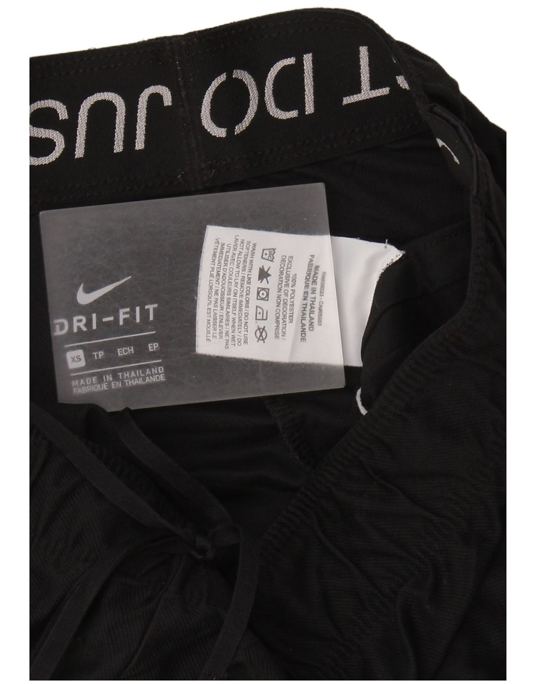 NIKE Damen Dri Fit Sport Shorts UK 6 XS Schwarz Polyester