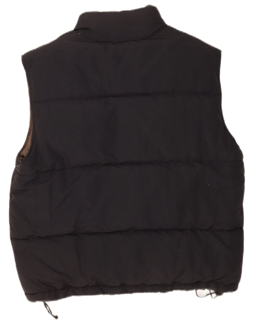 Kenvelo Herren Wattierte Weste UK 38 Medium Schwarz Nylon