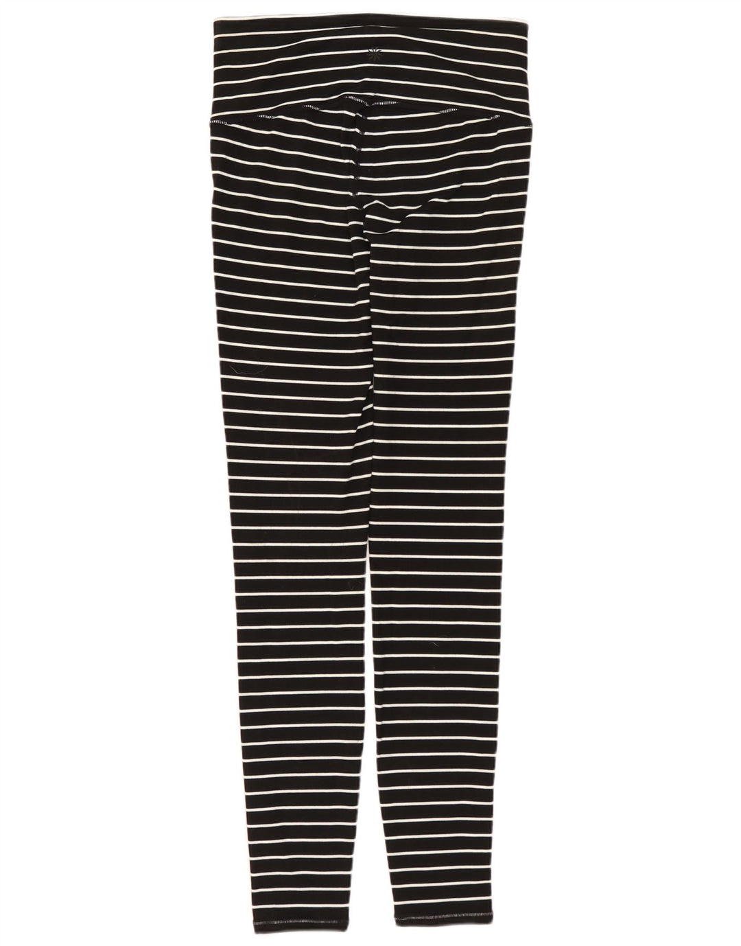 ATHLETA Damen Leggings UK 6 XS Schwarz gestreiftes Nylon