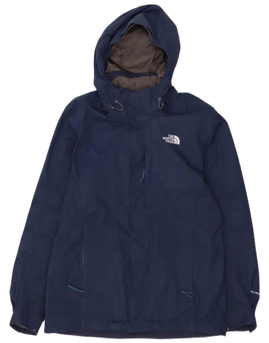 THE NORTH FACE Herren-Regenjacke mit Kapuze, UK 40, Größe L, Marineblau, Polyester