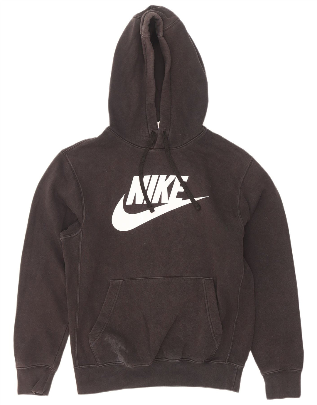 Nike Herren-Kapuzenpullover mit Grafik, Größe S, Schwarz, Baumwolle