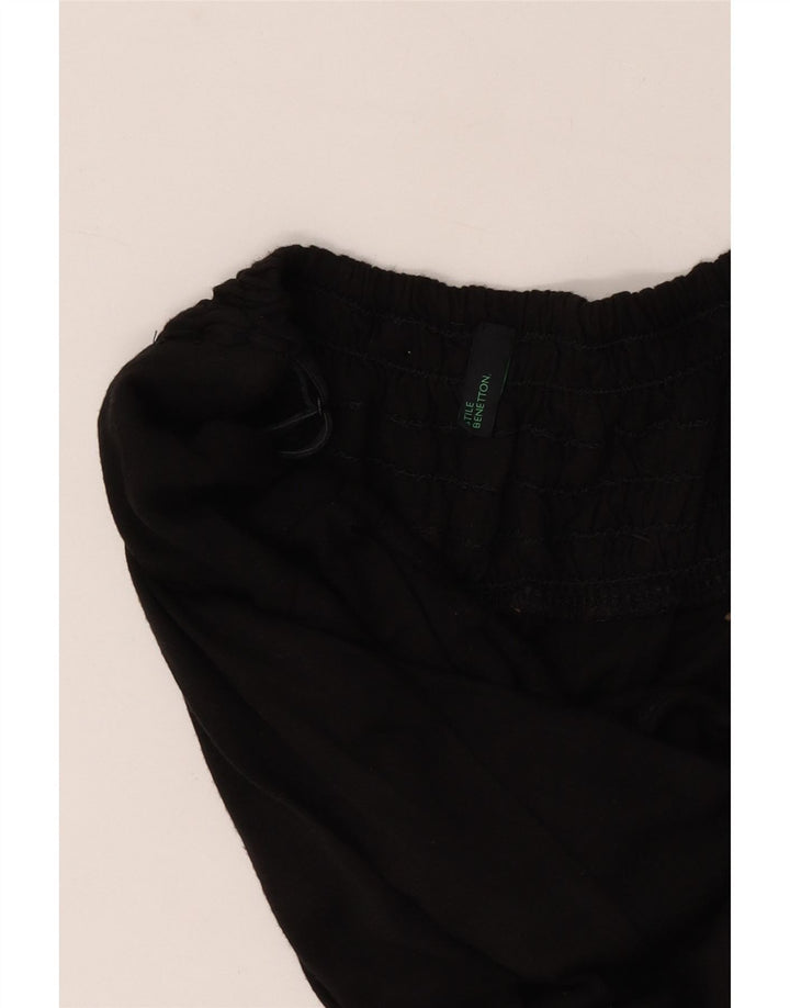 Benetton Damen Cami Top UK 12 Medium Schwarz