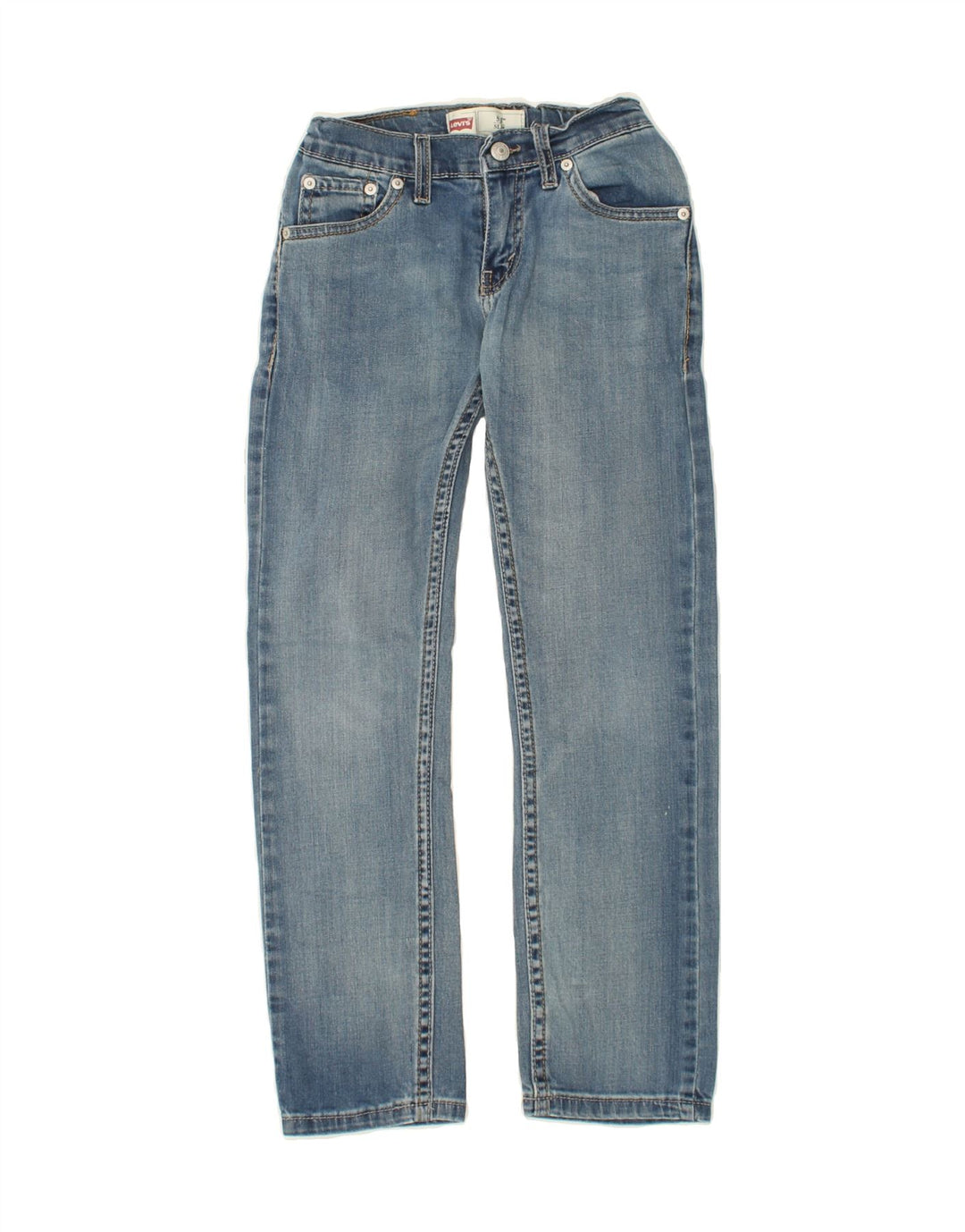 LEVI'S Boys 511 Slim Jeans 9-10 Years W25 L25 Blue Cotton Vintage Levi's and Second-Hand Levi's from Messina Hembry 