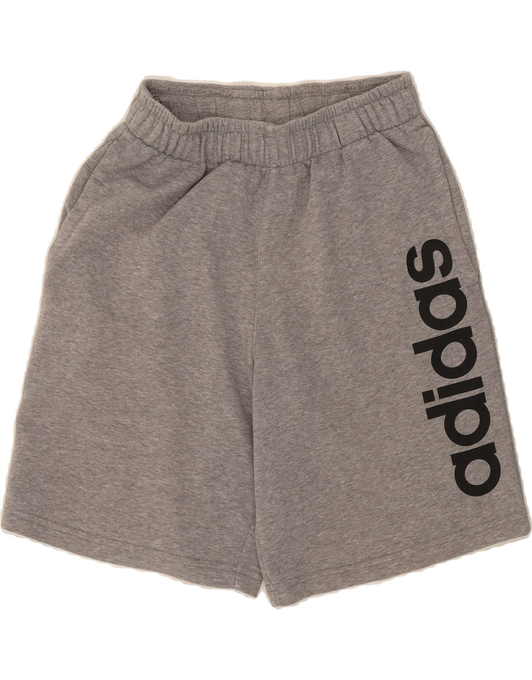 ADIDAS Mens Climalite Graphic Sport Shorts Small  Grey Cotton Vintage Adidas and Second-Hand Adidas from Messina Hembry 